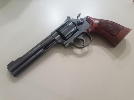 Que tal.
VENDIDO revolver Smith & Wesson K16-4. Longitud del cañón de 6 pulgadas y calibre .32 H&R 20