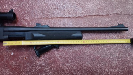 Vendo Remington 7600 en calibre 30.06 (con carril picatinny) 
Este rifle no ha tirado más de tres cajas, 50