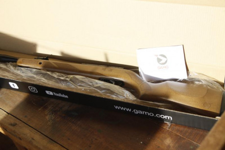 Buenas, vendo gamo hunter maxxim del calibre 4.5 nitro pistón, comprada en noviembre del 2023, está impecable, 01