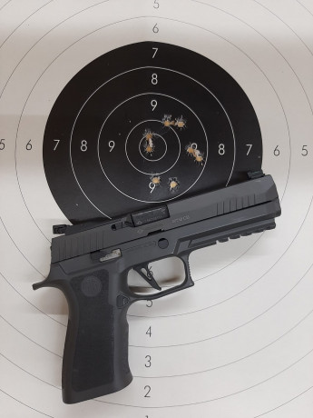 Buenas a todos, 

* SE VENDE: 

Pistola  SIG SAUER P320 X FIVE "LEGION ".* 9 mm
Muy poco uso, 00