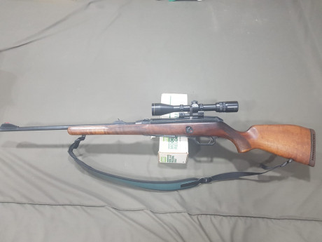 Vendo rifle HK 940 en calibre 7x64 con montura original de 25 por 600€.
Saludos. 20
