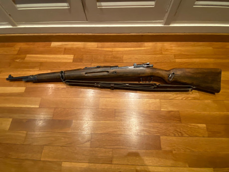 Vendo Mauser Uruguayo de Parada, cañón fabricado por BRNO, muy buen estado, excelentes maderas, todas 02