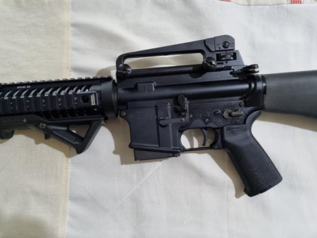 Se vende Sabre defence xr15 calibre 222Rem con dos cargadores va perfecto y bien cuidado el arma se encuentra 11