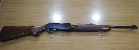 Hola a todos…
Un compañero me pide que le anuncie este rifle para venta.
Se trata de un BAR II,en calibre 02