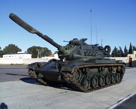 La Armada ha decidido sacar a subasta sus vetustos carros de combate M60 de la Infantería de Marina, fuera 00