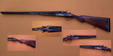 Vendo escopeta de perrillos Julian Amuategui calibre 12 cañones de 1* y 3* por no utilizar.
No se pudo 02
