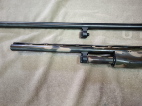 Hola, vendo Mossberg 500A, con dos cañones.
Uno para bala y el otro para caza menor.
El precio en 400 10