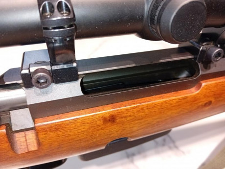 Rifle Tikka M690 (3006) culata de madera con Visor Bausch & lomb 1,5-6x42 con monturas  desmontables 12