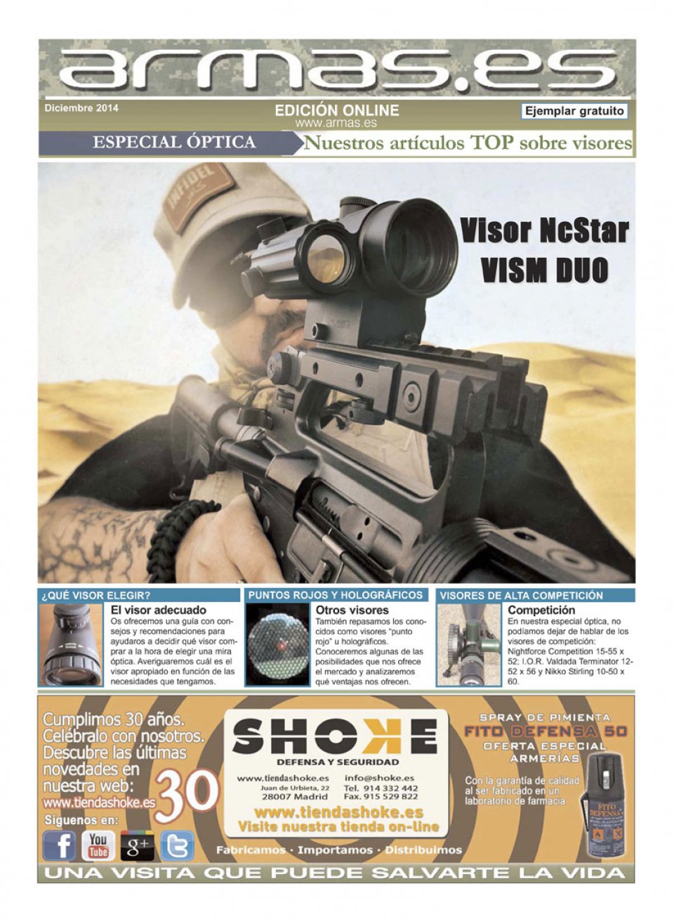 imagen de Periódico Armas.es Edición Online. Número 58. Diciembre 2014