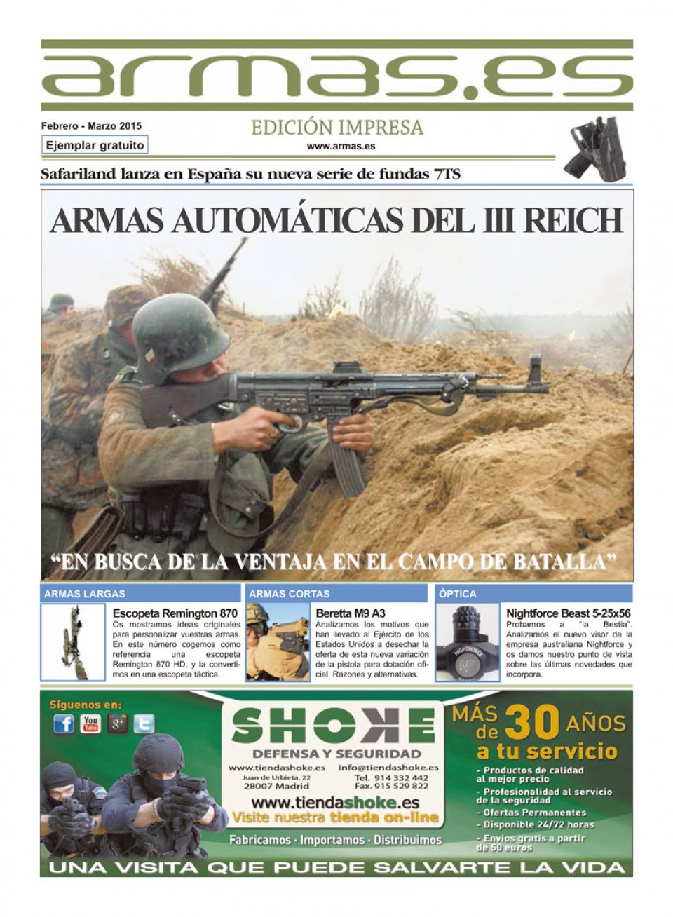 imagen de Periódico Armas.es Edición Impresa. Número 59. Febrero - Marzo 2015