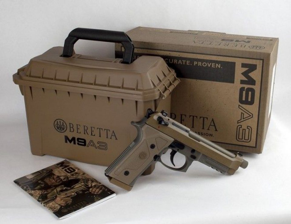 imagen de Beretta libera su pistola M9A3 al mercado civil