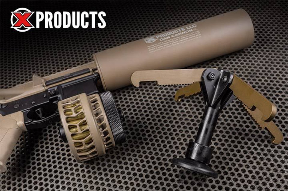 imagen de X-Products convierte el AR-15 en un lanzador de latas y garfios