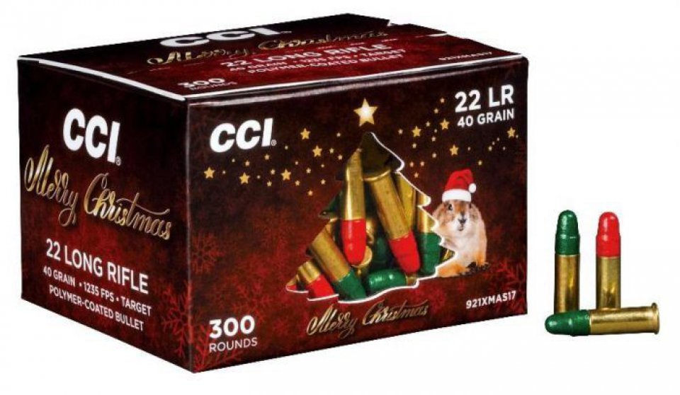 imagen de CCI USA presenta sus packs de cartuchos .22 LR de Navidad