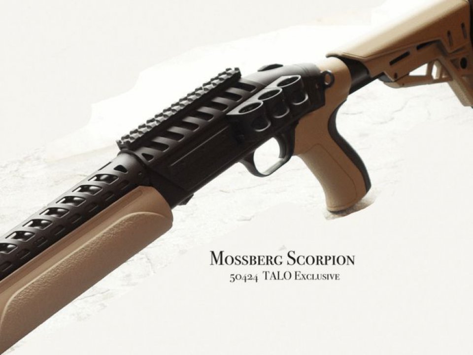 imagen de Escopeta Mossberg 500 ATI Scorpion: aumentando el componente táctico