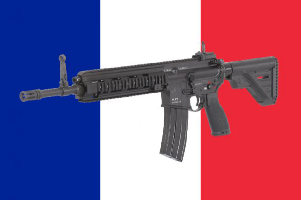 imagen de Una revista filtra que el próximo fusil de infantería francesa será una variante del H&K416