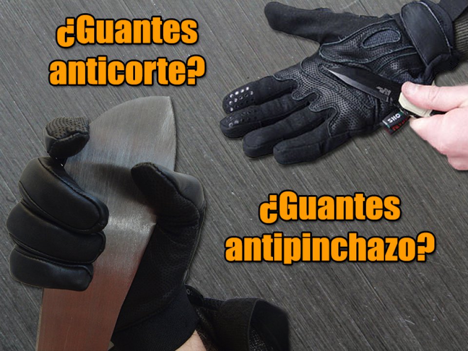 Guantes Tácticos  Militares, Policiales y Anticorte