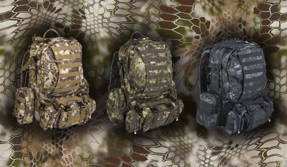 imagen de Mil-Tec presenta su mochila táctica Defense Pack Assembly en patrón Kryptek