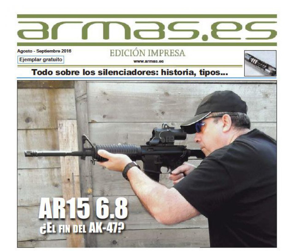 imagen de Disponible el número 68 del periódico Armas.es: AR-15 6.8, ¿el fin del AK-47?