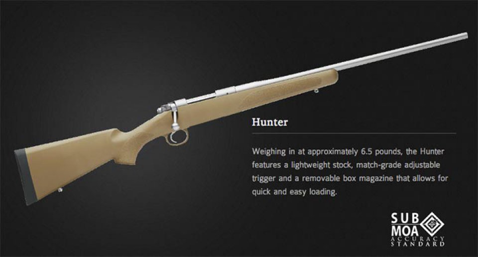 imagen de Kimber lanza el rifle 84M en versión Hunter