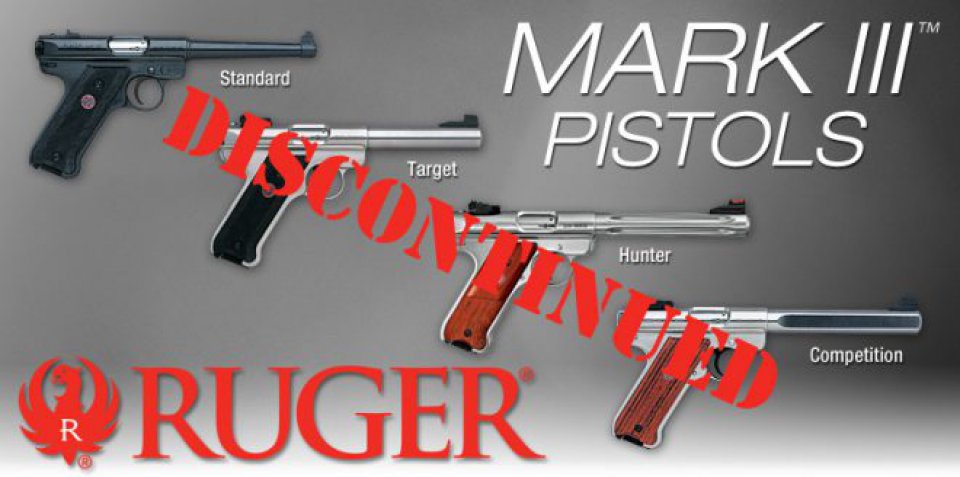 imagen de La pistola Ruger MK III deja de fabricarse: ¿futura arma de coleccionista?