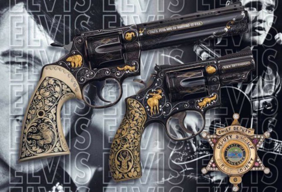 imagen de Subastas de armas en EEUU: el revólver de Elvis Presley desde 172,500 $