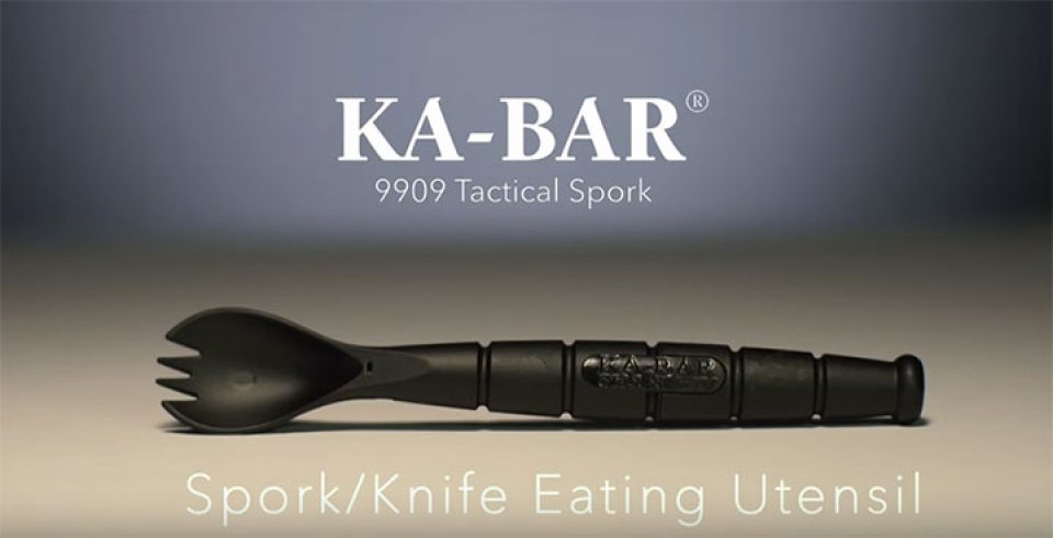 imagen de Explotando la Burbuja Tacticool: Ka-Bar presenta su Tenedor/Cuchara Táctico