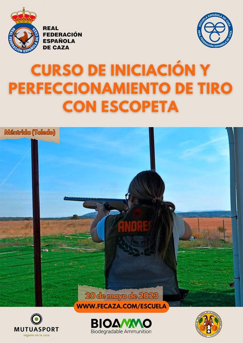 CARTEL CURSO TIRO 2023 caza