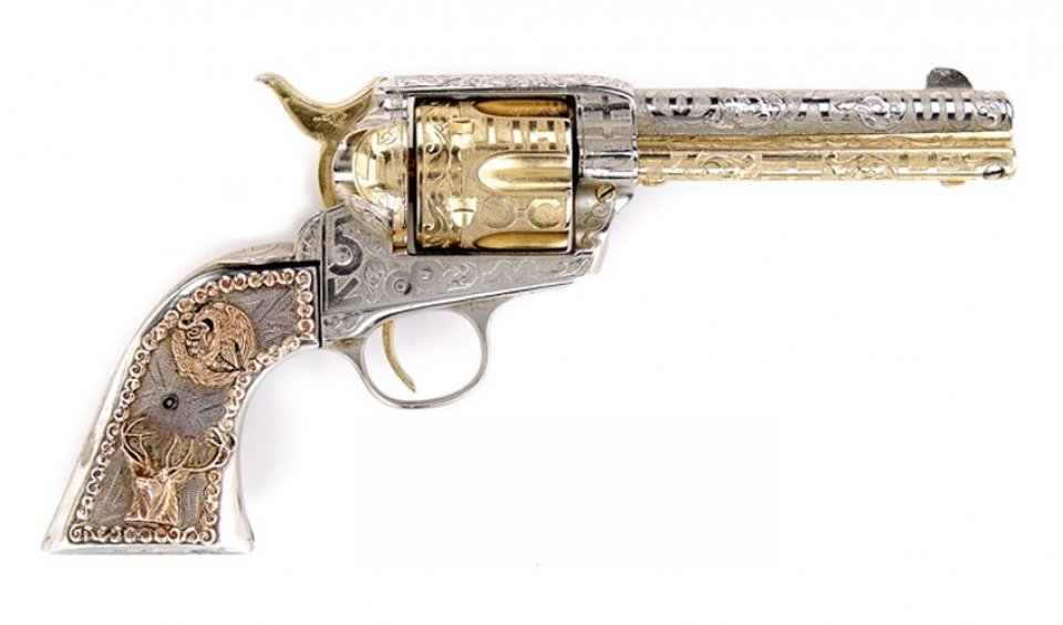 imagen de Colt SAA 175 Aniversario: una obra maestra que luce en el Museo de la NRA