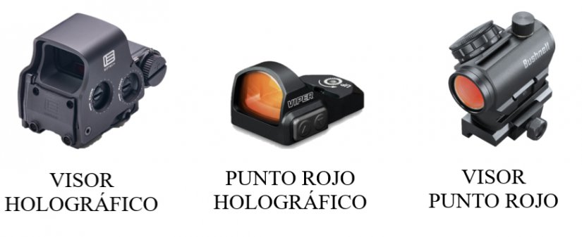 Visor Tasco PUNTO ROJO 1x25 Reflex Sight – Visión Nocturna y Térmica