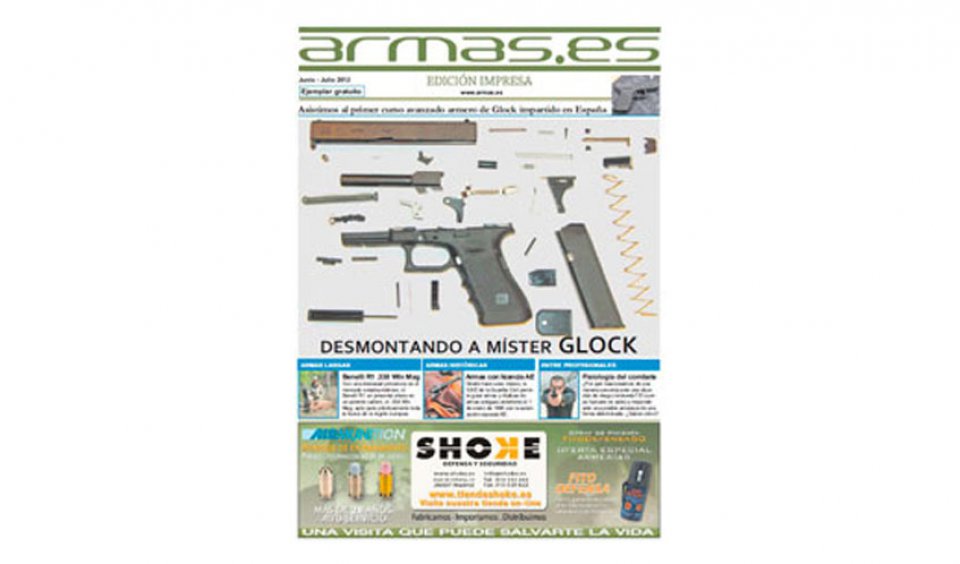 imagen de Desmontamos a Míster Glock en el nuevo número del periódico Armas.es
