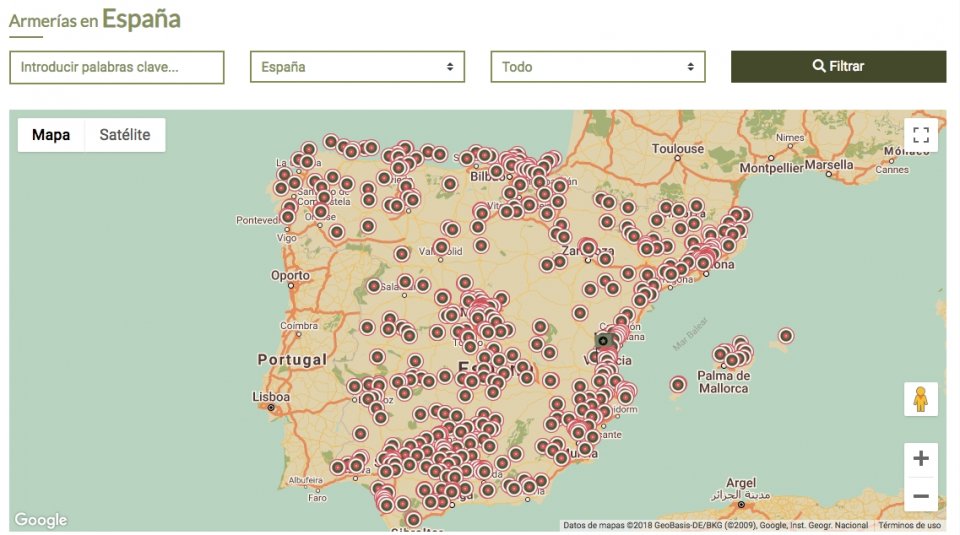directorio armas.es