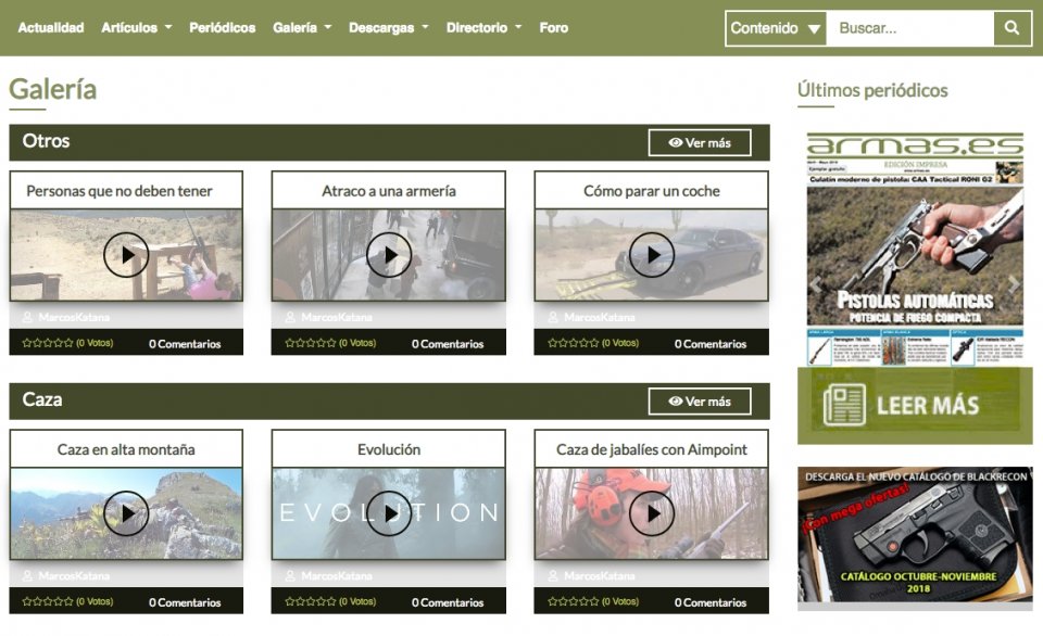 galeria armas.es