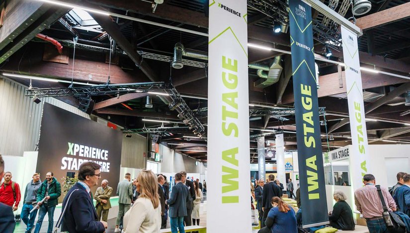 IWA experience stage