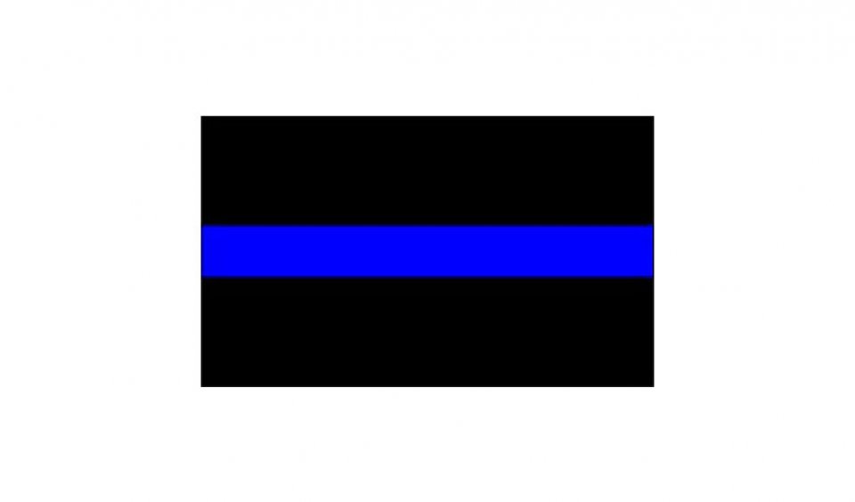 imagen de La delgada línea azul: un símbolo para homenajear a los policías caídos en acto de servicio