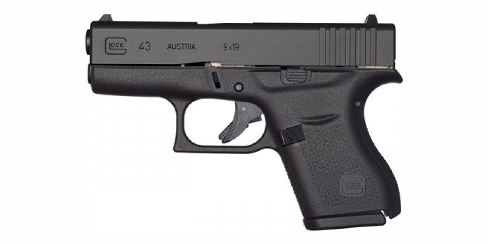 imagen de La nueva Glock G43 de porte oculto.