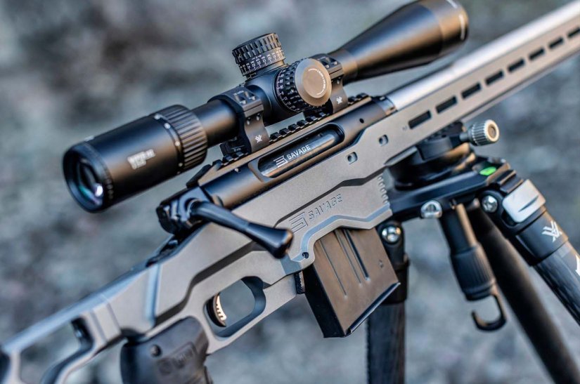 paso de estria rifle de tiro