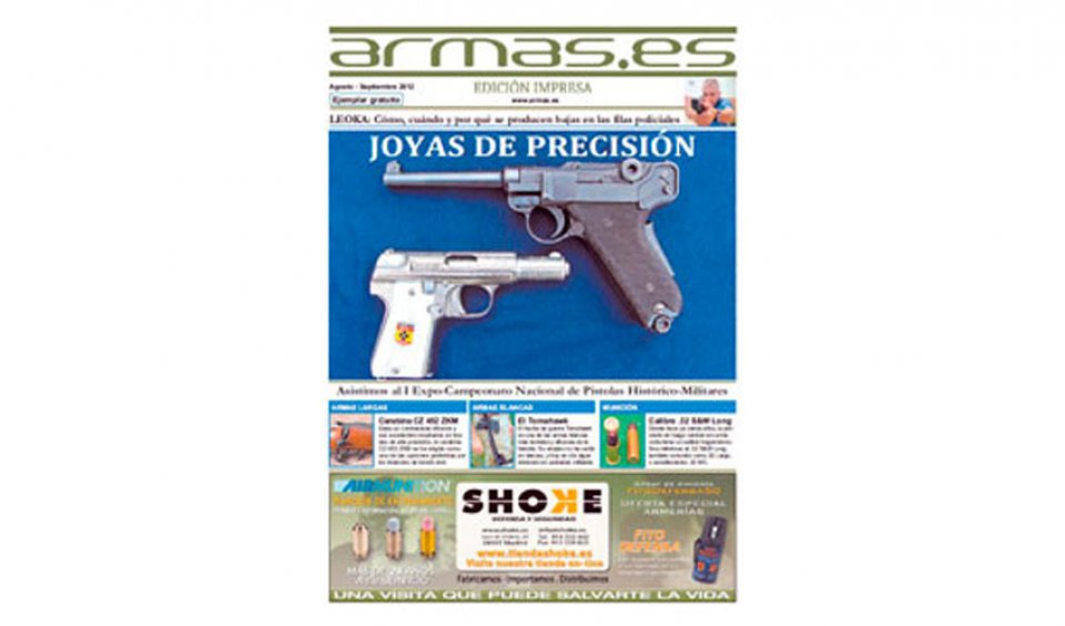 imagen de Periódico Armas.es Agosto-Septiembre 2012: Asistimos al primer expo-campeonato de pistolas histórico-militares