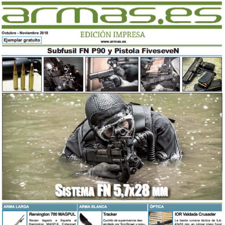 imagen de Disponible el número 81 del periódico Armas.es: Sistema FN 5,7x28mm