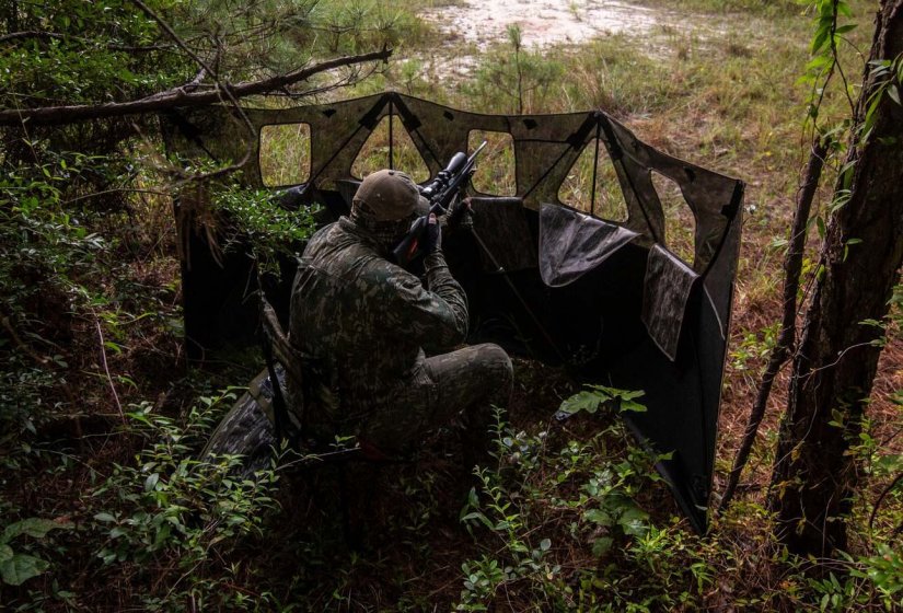 Puesto de caza de camuflaje PRIMOS SurroundView