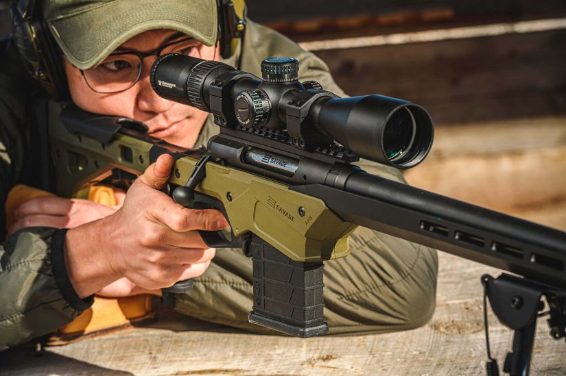 Rifle de cerrojo SAVAGE AXIS II Precision Ghost Grey 6.5 Creedmoor