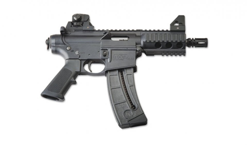 imagen de Smith & Wesson M&P15-22P: Una pistola semiautomática en calibre .22lr idónea para el tiro de ocio