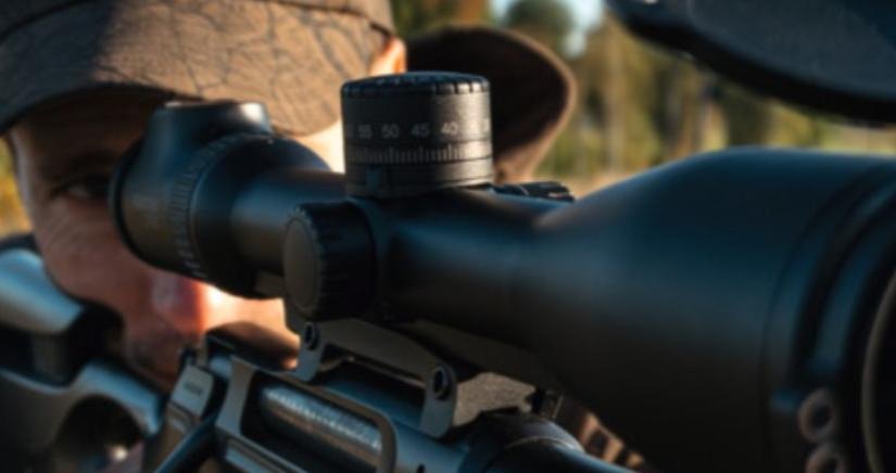 Swarovski con torreta bal&iacute;stica