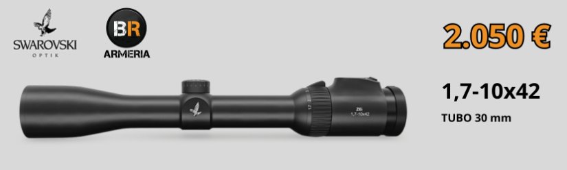 Visor Swarovski Z6i Gen3 1,7-10x42 L 4A-I