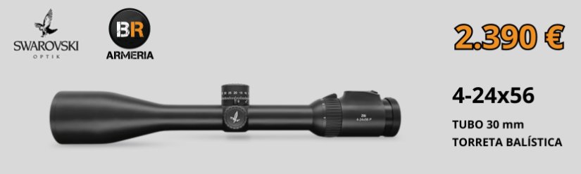 Visor Swarovski Z6i Gen3 2.5-15x50 4A-i BT Carril SR