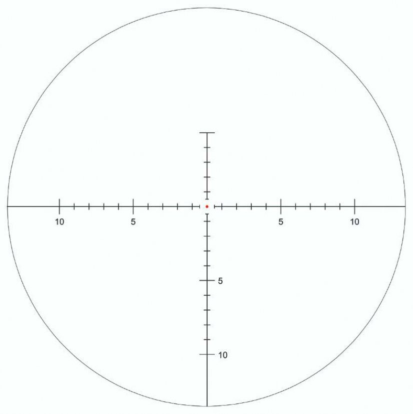Visor Vector Optics con reticula iluminada Minotaur 12-60x60 MFL SFP reticula