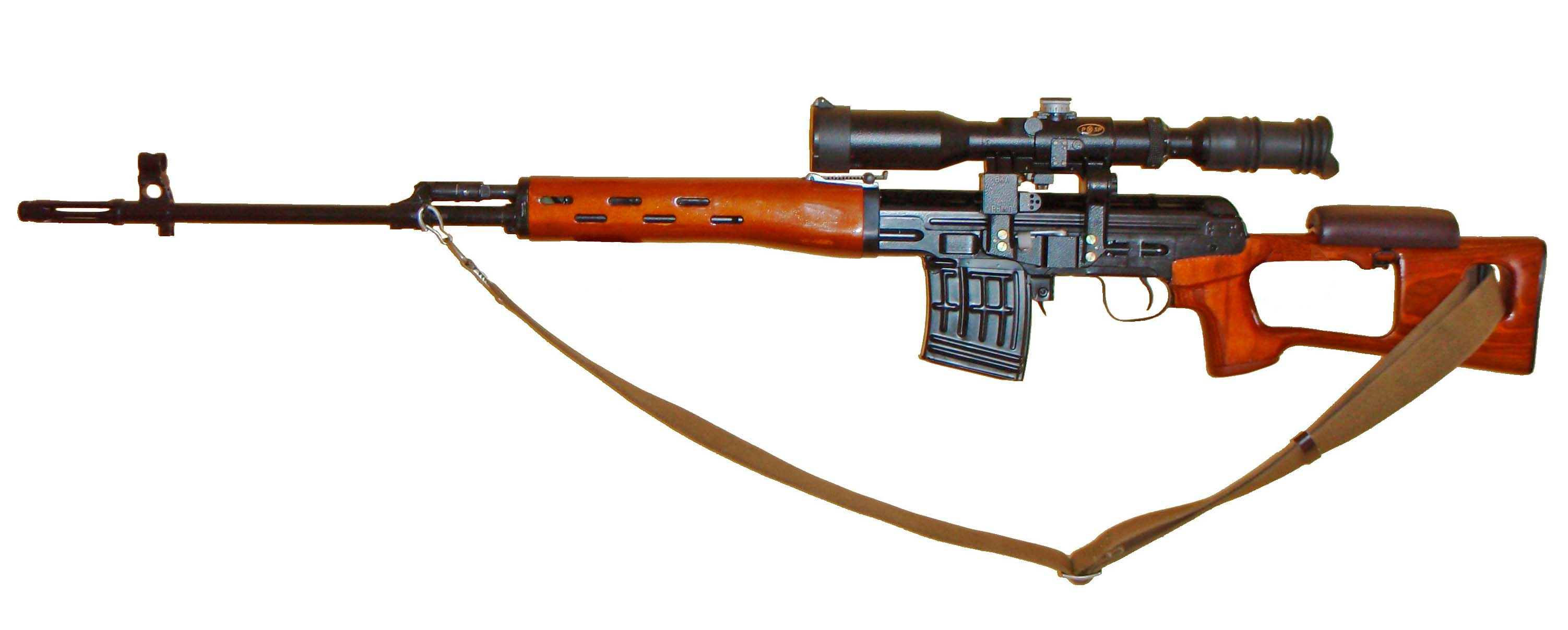 SVD Dragunov un rifle militar con alma de sniper Arma larga