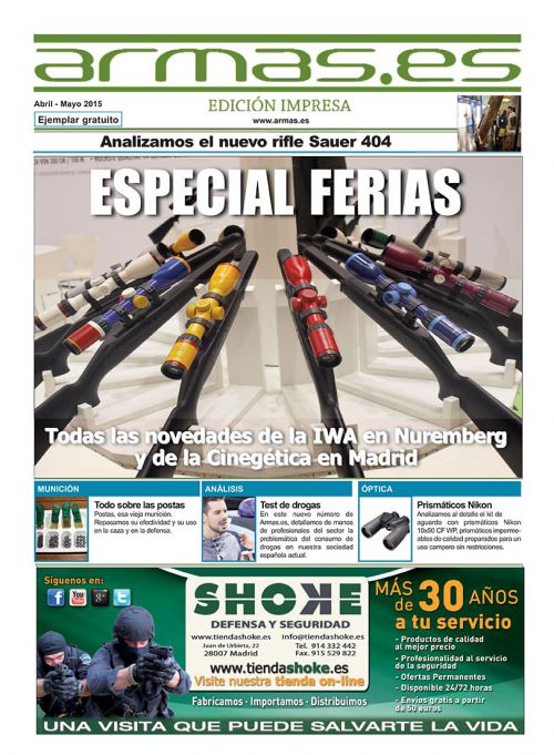 Periódico Armas.es Edición Impresa. Número 60. Abril - Mayo 2015