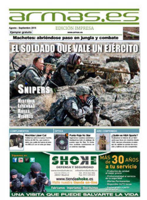 Periódico Armas.es Edición Impresa. Número 62. Agosto - Septiembre 2015