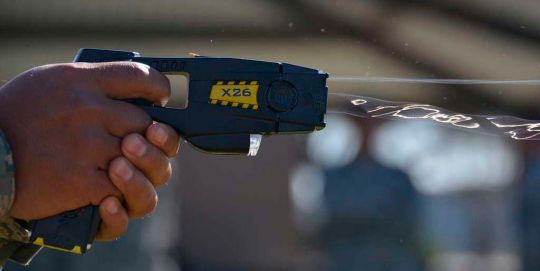 Armas prohibidas taser