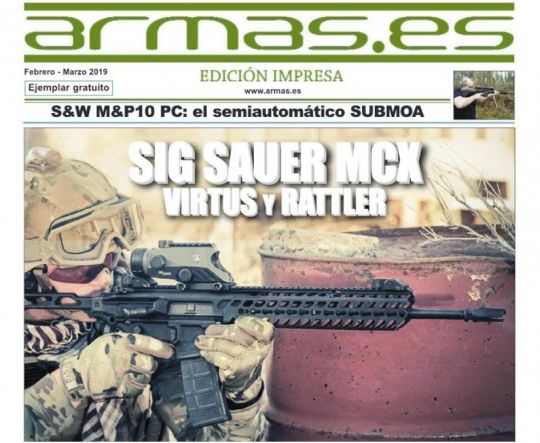 Periódico Armas.es edición impresa  número 83 Febrero-Marzo 2019